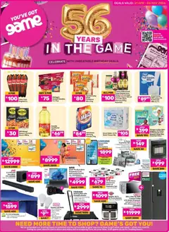 Game specials catalogue – valid from 21.04.2026