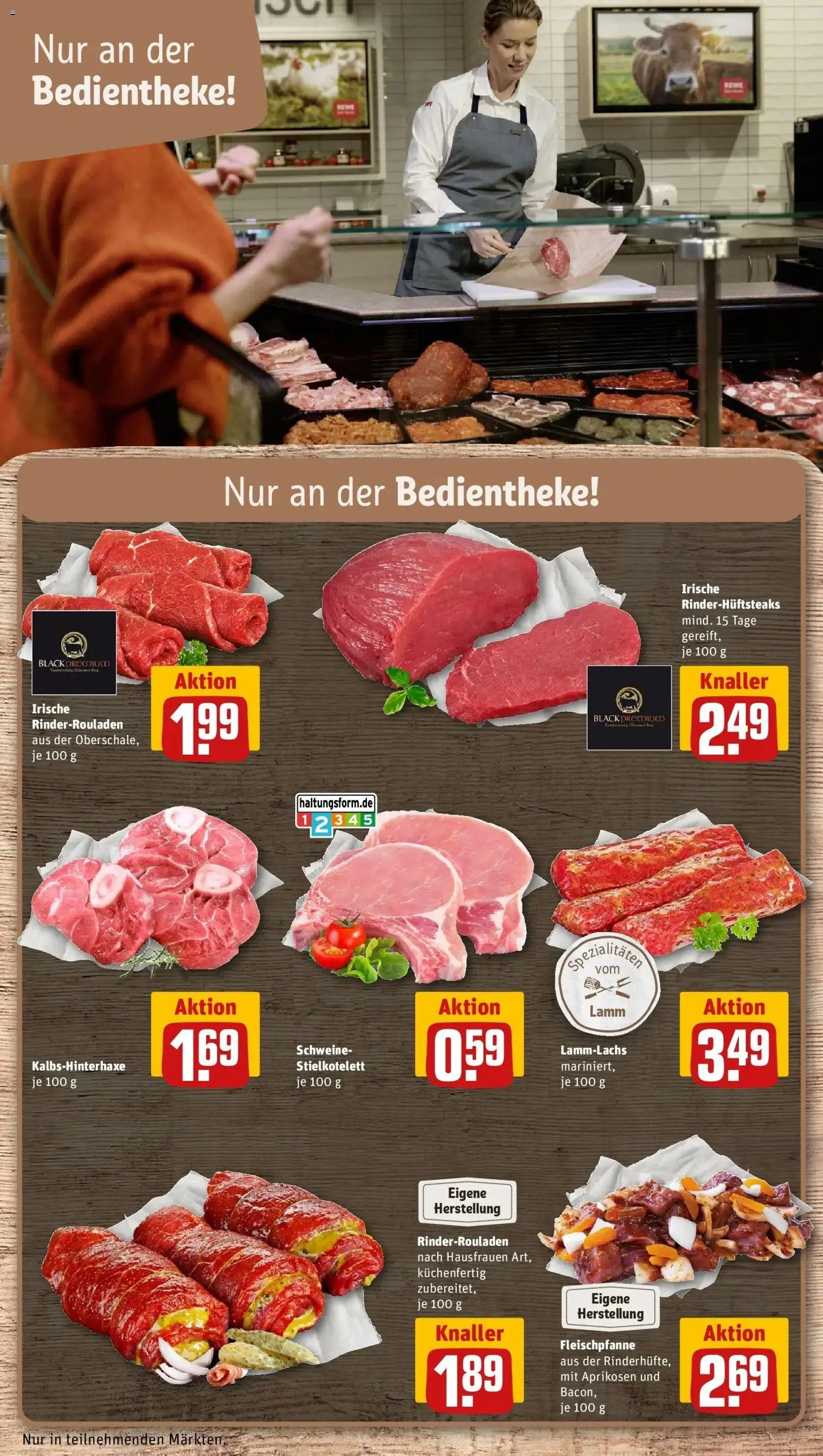 Rewe Prospekt Berlin / Prenzlauer Berg	 – gültig ab 02.03.2026 | Seite: 8 | Produkte: Rinderrouladen