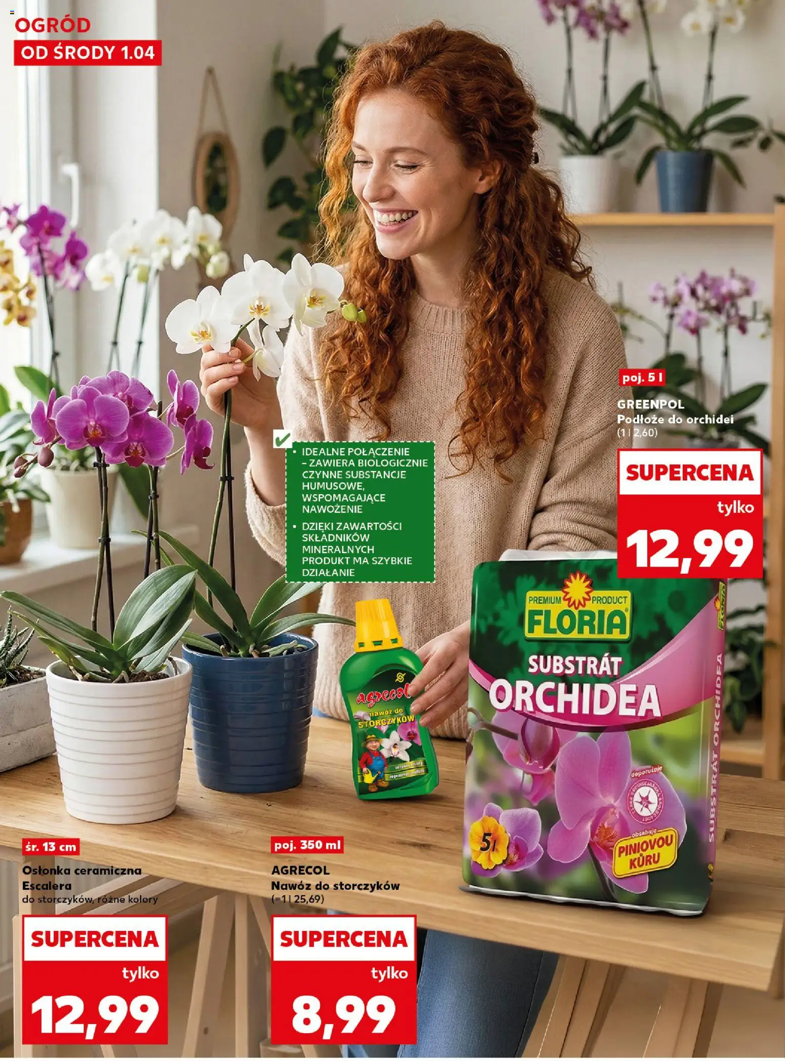 Kaufland Polsko leták - Wiosenne inspiracje od 01.04.2026 | Strana: 8 | Produkty: Substrát
