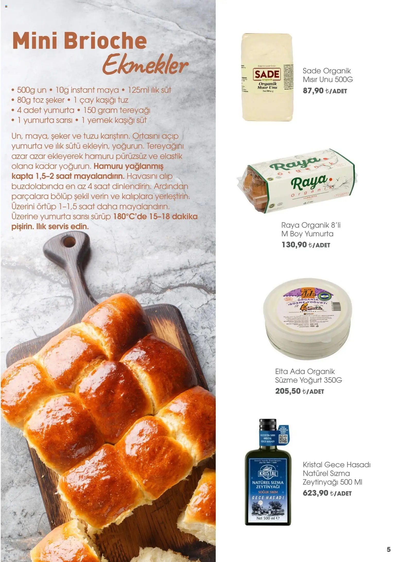 CarrefourSA - Katalog Gurme - 01.04.2026 tarihinden itibaren geçerlidir | Sayfa: 5 | Ürünler: Süt, Yumurta, Çay, Mısır