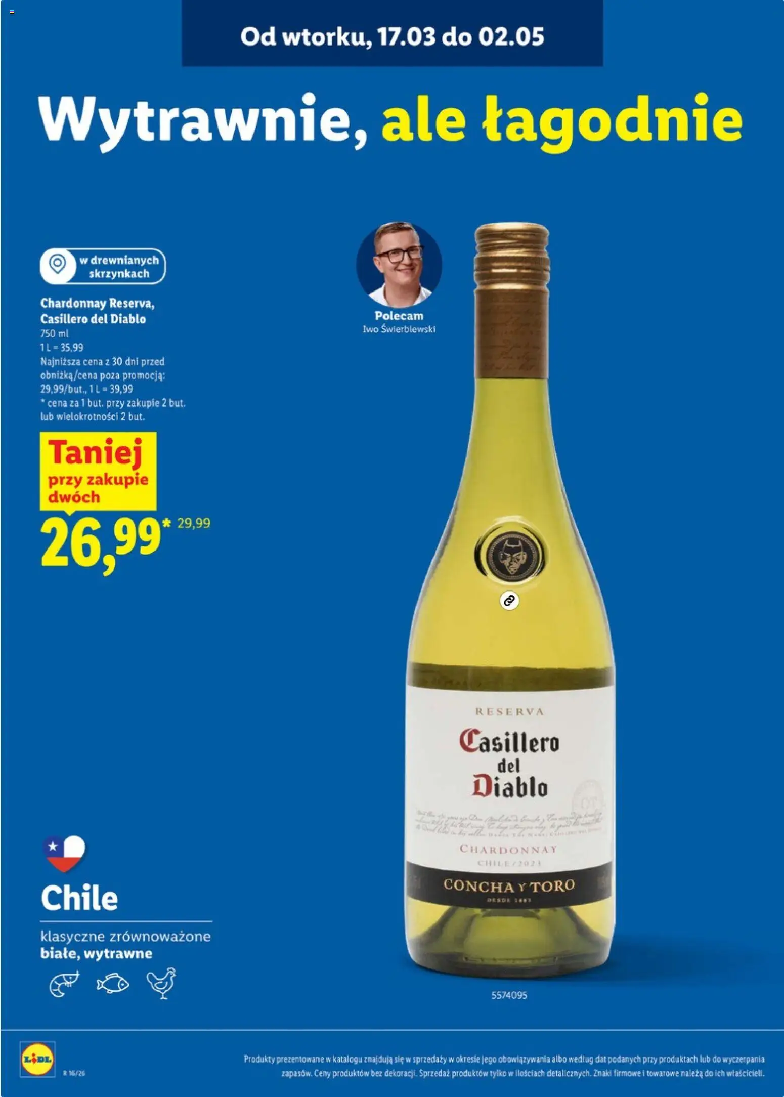 Lidl Katalog karta win od 13.04.2026 | Strona: 13 | Produkty: Chardonnay