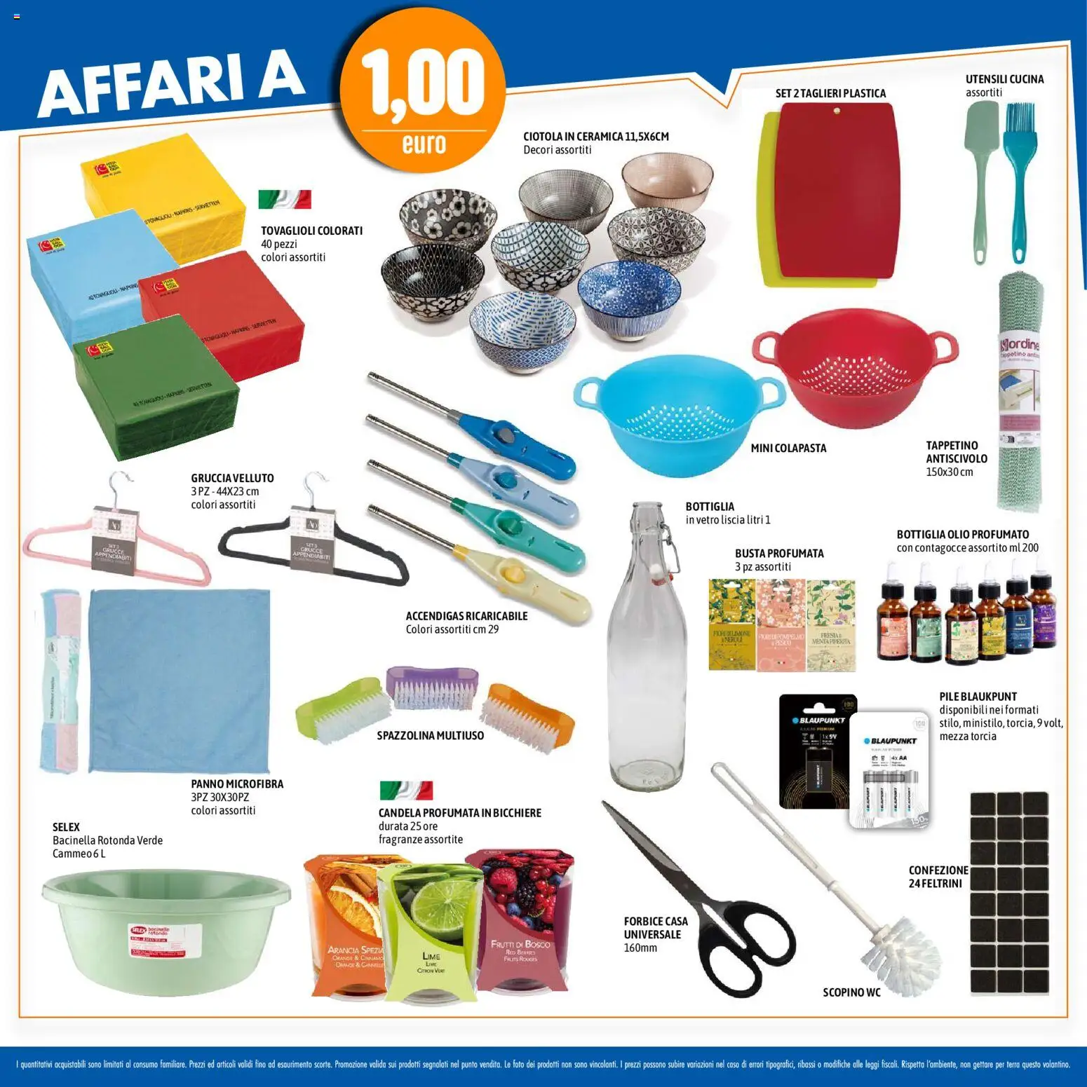 Volantino Emisfero del 22.01.2026 | Pagina: 24 | Prodotti: Scopino, Pile, Arancia, Feltrini