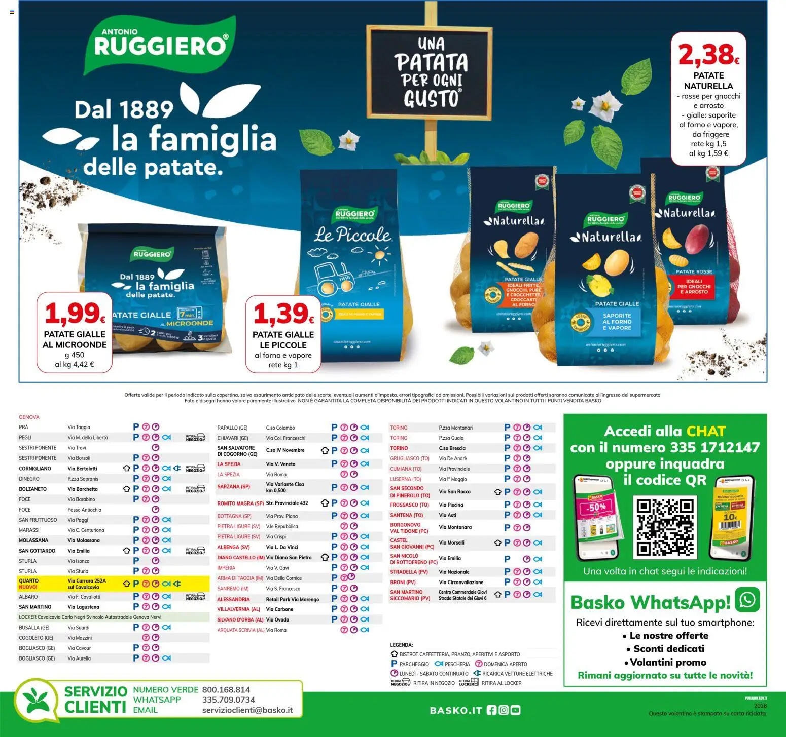 Volantino Basko del 03.03.2026 | Pagina: 4 | Prodotti: Microonde, Smartphone, PC, Gnocchi