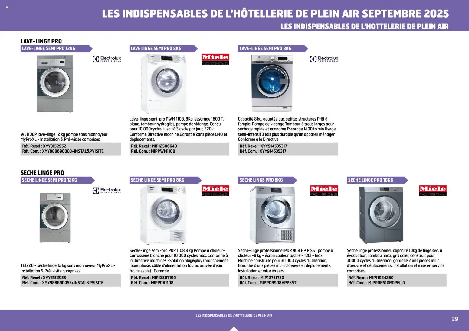 {H1} | Page: 29 | Produits: Lave linge, Câble