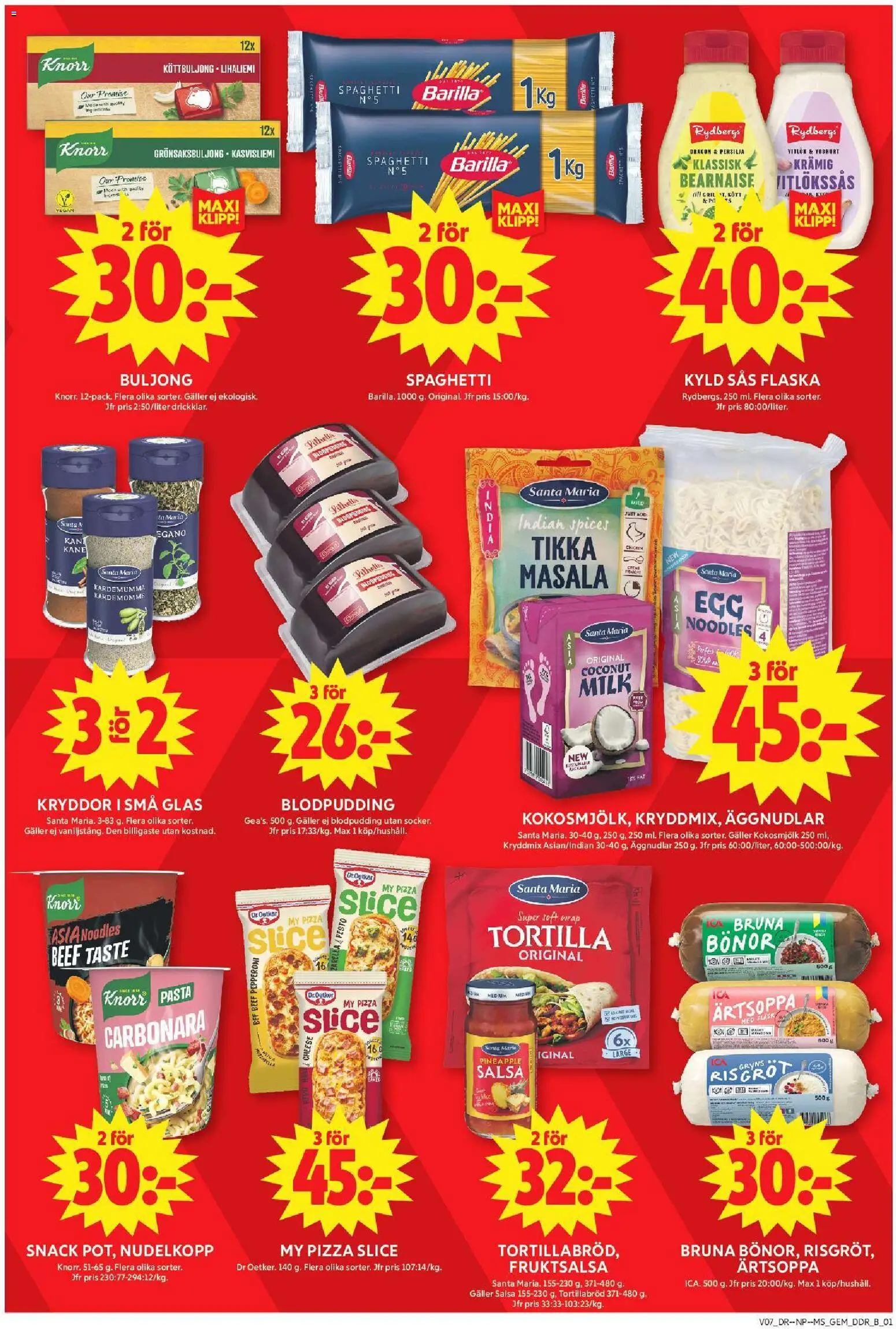 ICA Maxi reklamblad aktuell från 09.02.2026 | Sida: 9