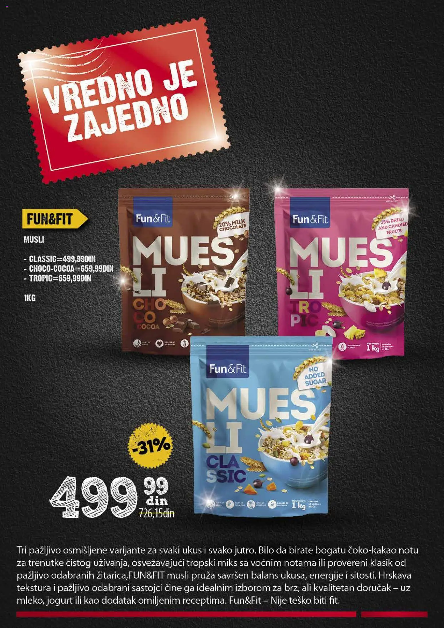 Roda katalog - važi od 19.03.2026 | Strana: 13 | Proizvode: Musli, Jogurt