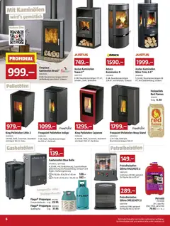 Bauhaus Aktionen ab 27.10.2025 gültig | Seite: 6 | Produkte: Kaminofen, Ofen