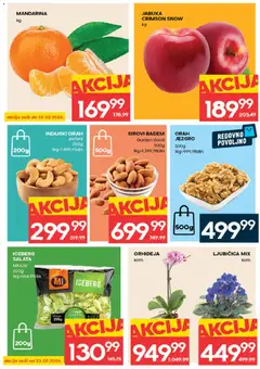 Roda katalog - pregled Roda kataloga - važi od 19.02.2026 | Strana: 3 | Proizvode: Badem, Indijski orah, Orah jezgro, Orah