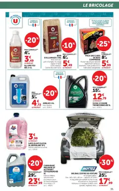 Hyper U - Prévisualisation de Hyper U - Le jardin à prix bas valide à partir de 17.02.2026 | Page: 35 | Produits: Allume feu, Sac, Tronçonneuse, Parfum