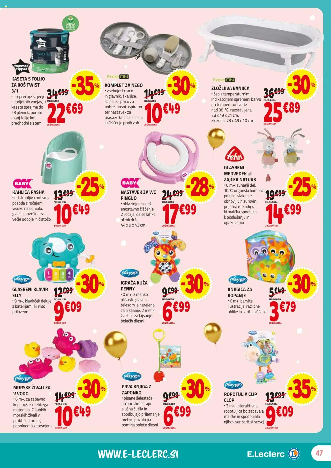 E.leclerc katalog │ velja od 18.06.2025 | Stran: 47 | Izdelki: Kos, Knjiga