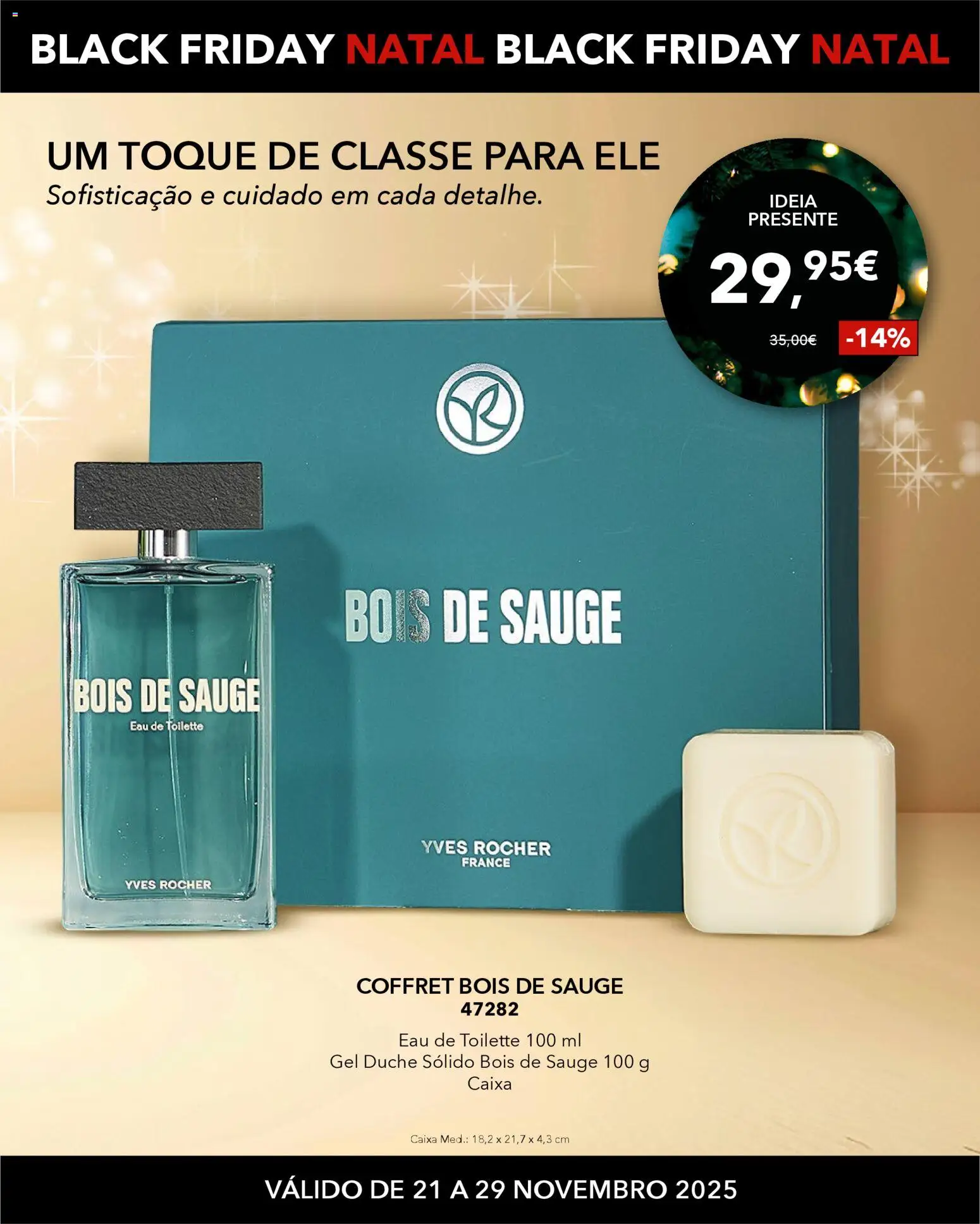 Yves Rocher - Black Friday │ válido de 21.11.2025 | Página: 7 | Produtos: Eau de toilette, Caixa