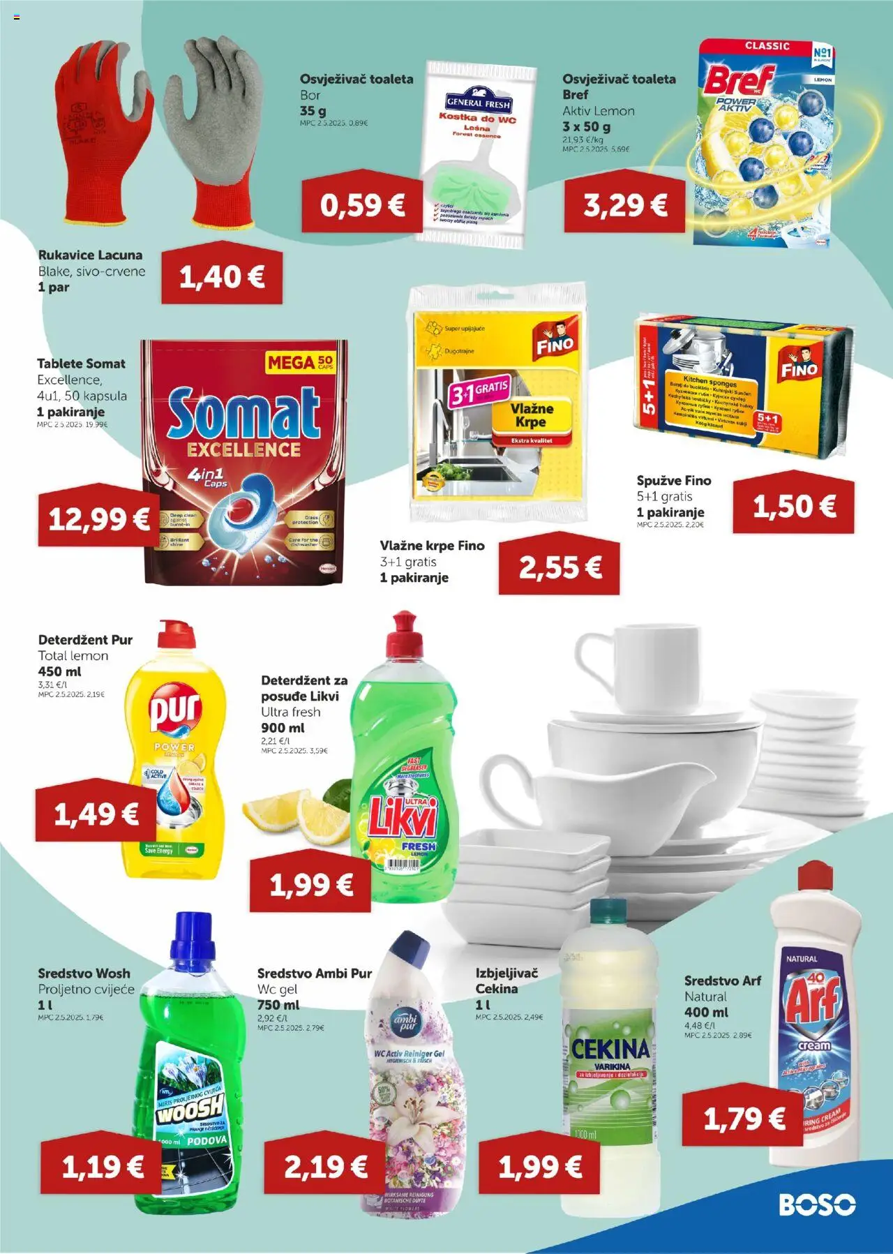 Boso katalog | vrijedi od 14.08.2025 | Stranica: 13 | Proizvodi: Varikina, Deterdžent, Somat, Arf