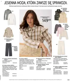 Pogląd oferty "BonPrix Katalog - Przytulny Sezon Przejściowy" - ważna od 22.09.2025 | Strona: 71 | Produkty: Bluzka, Sweter, Kamizelka, Spodnie