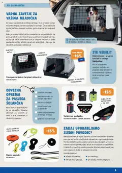 Novi Mr. Pet katalog ponudbe – veljaven od 01.09.2025 | Stran: 5 | Izdelki: Priboljški, Torbica