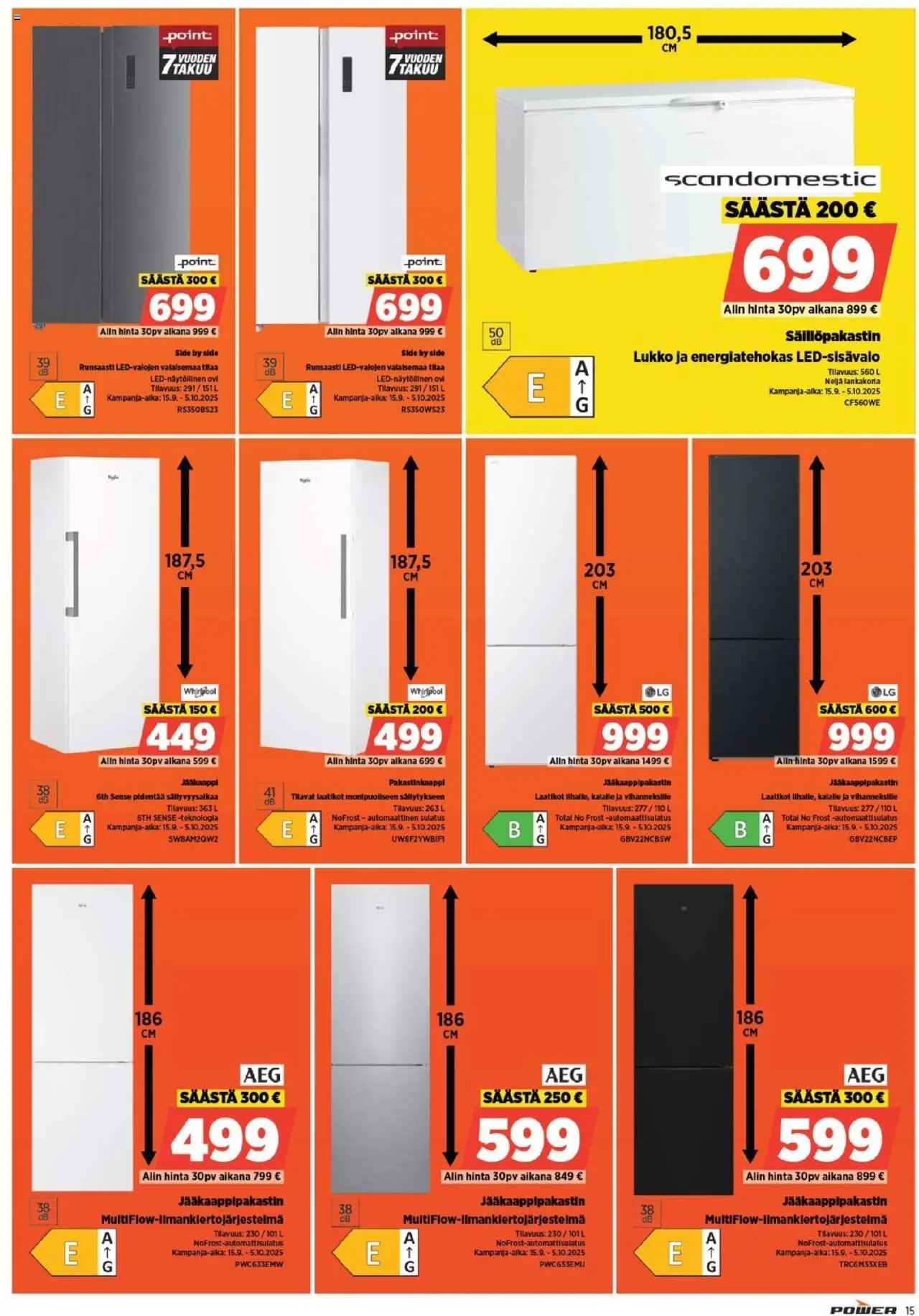 Power tarjoukset – voimassa 15.09.2025 alkaen | Sivu: 15
