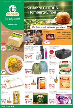 Globus prospekt Homburg-Einöd	 ab 02.11.2025 gültig