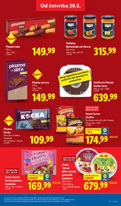 Lisnato pecivo, Sa glazurom od kajsije, 200 g - pregled Lidl kataloga - važi od 26.02.2026 | Strana: 29