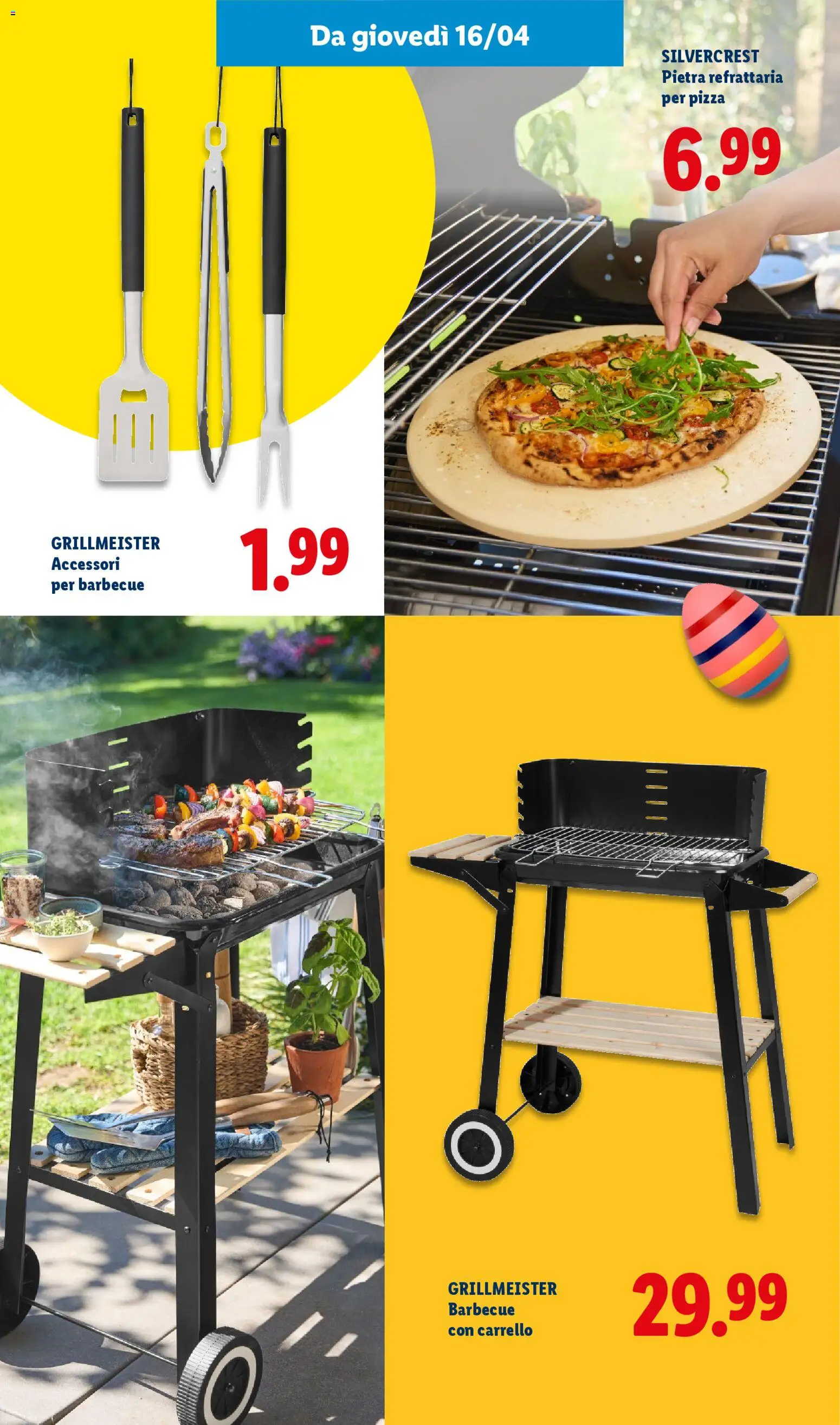 Volantino Lidl del 27.02.2026 | Pagina: 41 | Prodotti: Pizza, Barbecue, Carrello