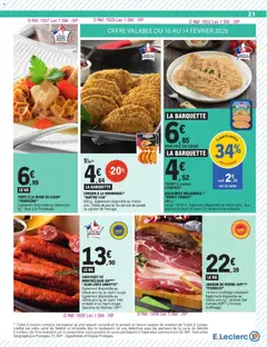 E.Leclerc - Prévisualisation de E.Leclerc catalogue semaine 7 valide à partir de 10.02.2026 | Page: 43 | Produits: Frites, Huile, Viande, Viande bovine