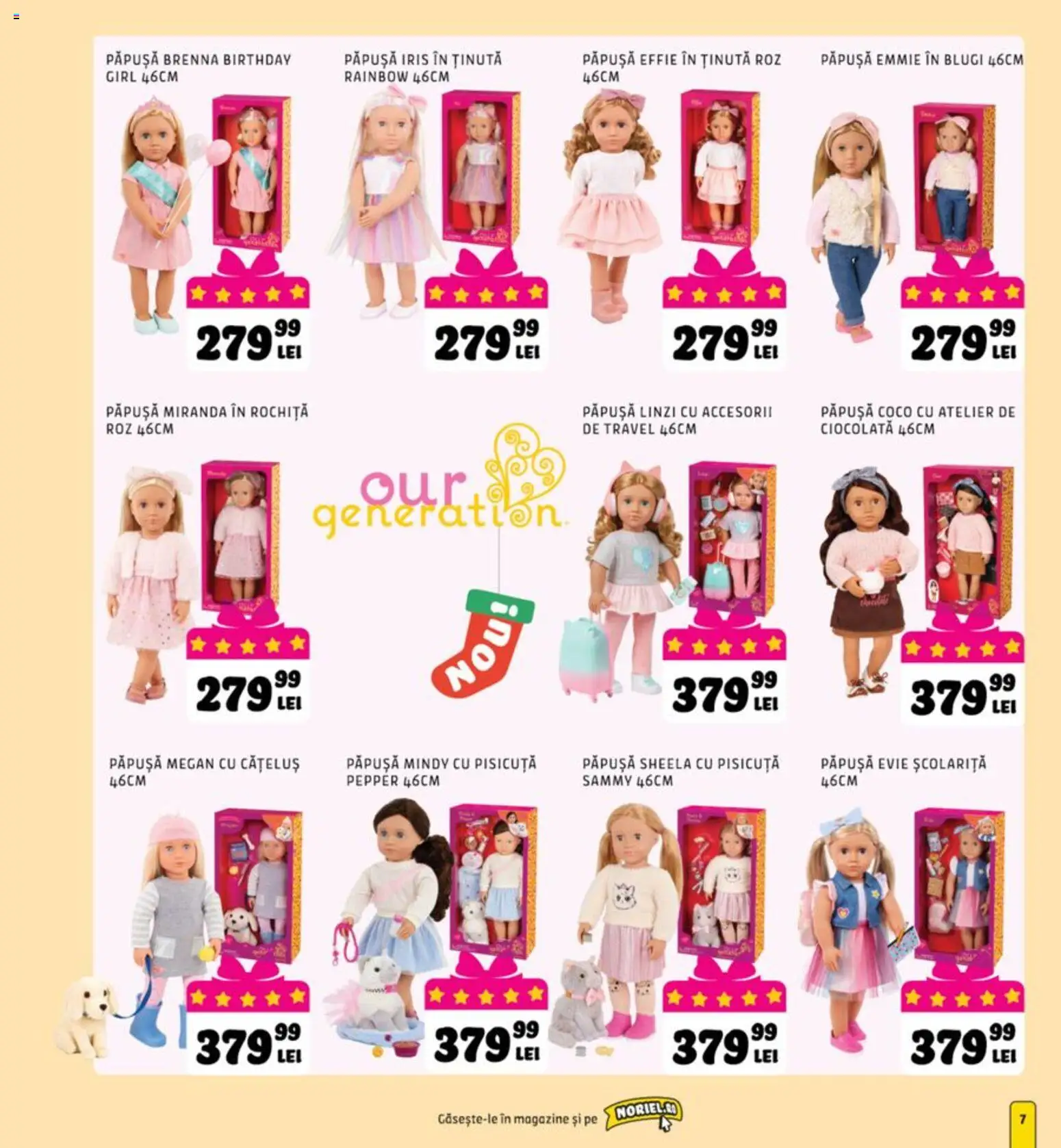 Noul catalog Noriel – valabil de la 17.11.2025 | Pagină: 7 | Produse: Blugi, Ciocolată