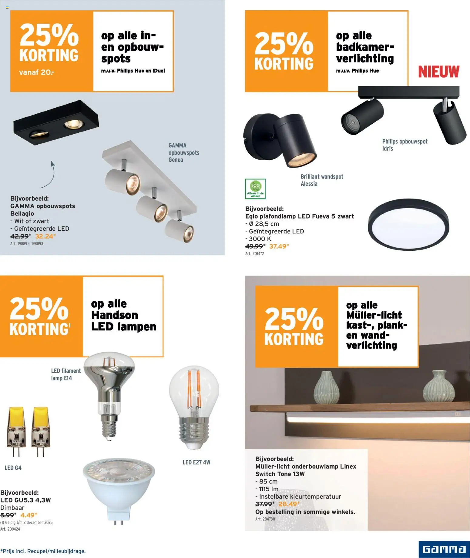 {H1} | Pagina: 17 | Producten: Plank, Verlichting, Lamp