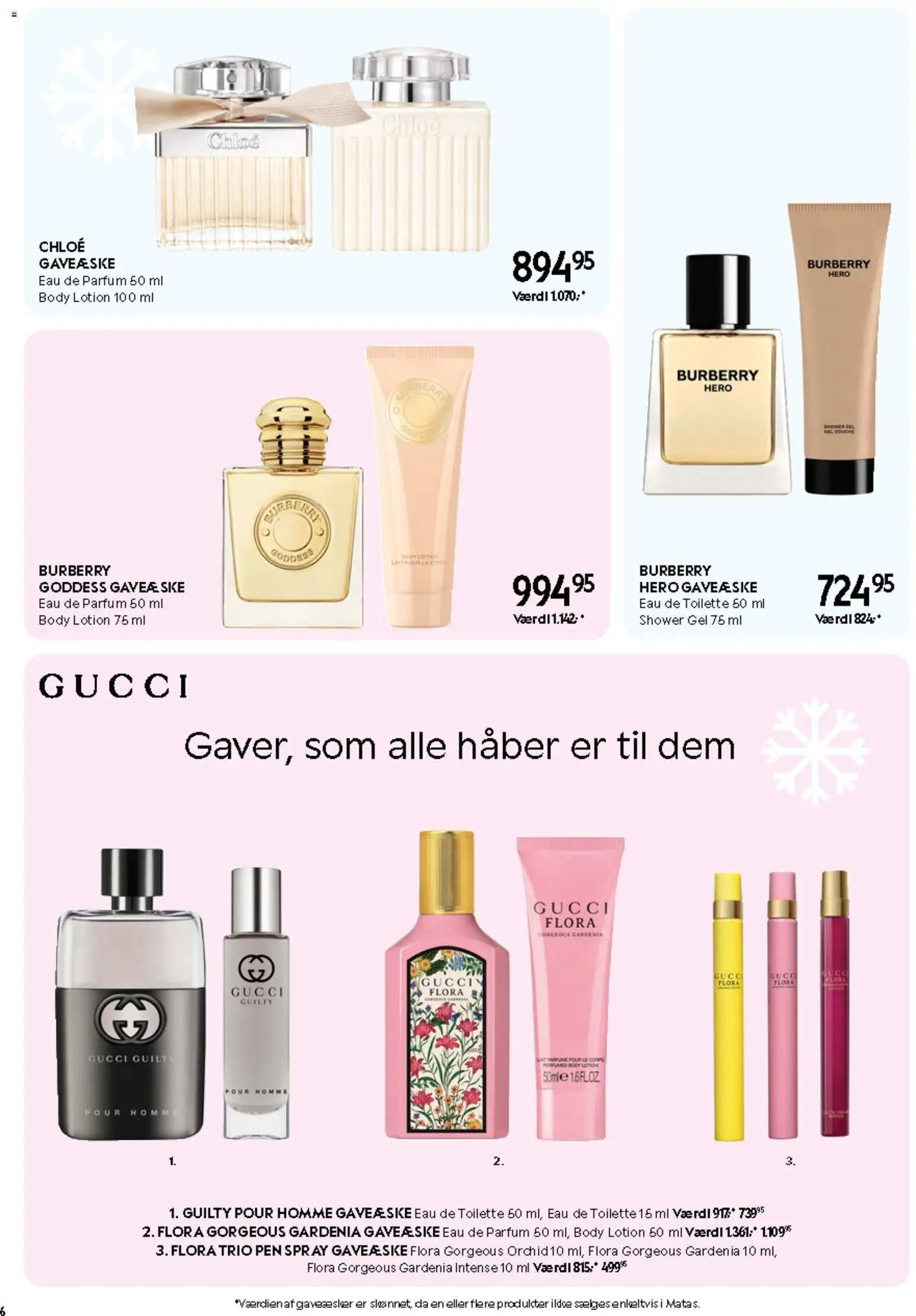 Matas tilbudsavis – gyldig fra 30.10.2025 | Side: 6 | Produkter: Eau de toilette, Søm