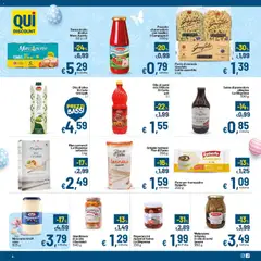 Anteprima del volantino Qui Discount volantino valido a partire dal 17.03.2026 | Pagina: 8 | Prodotti: Pane, Grissini, Vaso, Olio di Oliva