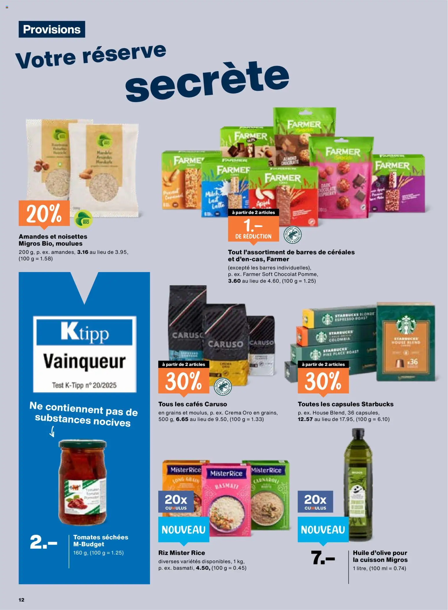 Migros aktionen FR – gültig ab 12.03.2026 | Seite: 12