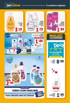 Anteprima del volantino Decò volantino valido a partire dal 09.04.2026 | Pagina: 34 | Prodotti: Ammorbidente, Intimo, Occhiali, Profumo