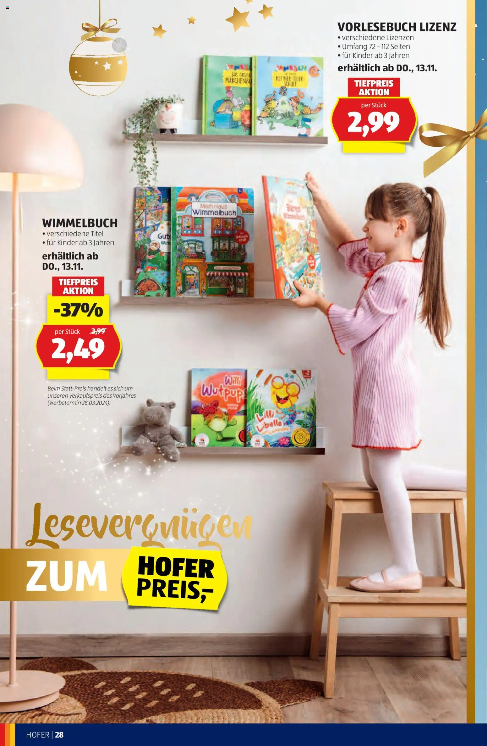 Hofer Weihnachtskatalog gültig ab 05.11.2025 | Seite: 28