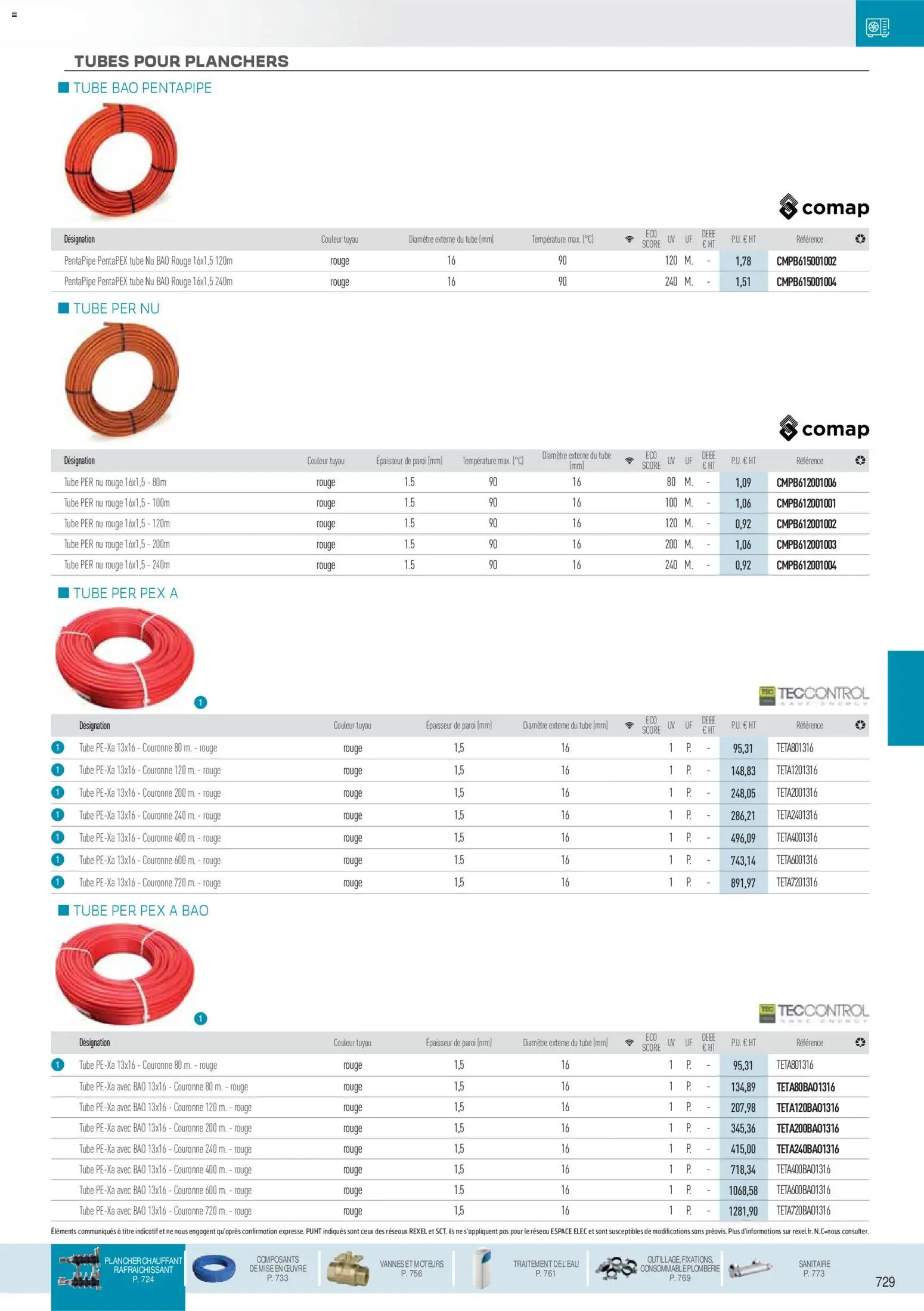 {H1} | Page: 74 | Produits: Tuyau