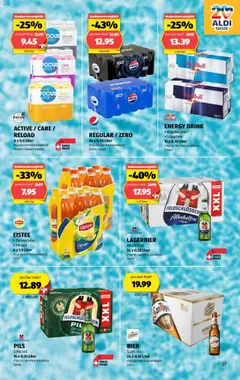 Aldi Aktionen ab 26.06.2025 | Seite: 28 | Produkte: Ridge, Pils, Bier, Pfirsich