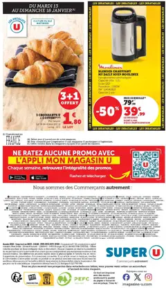 Super U - Prévisualisation de Super U - Les prix bas de la semaine valide à partir de 13.01.2026 | Page: 32