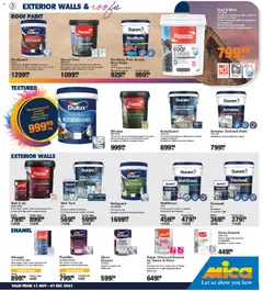 MICA specials catalogue – valid from 11.11.2025 | Page: 3 | Products: Gloss, Paint, Water, Cement