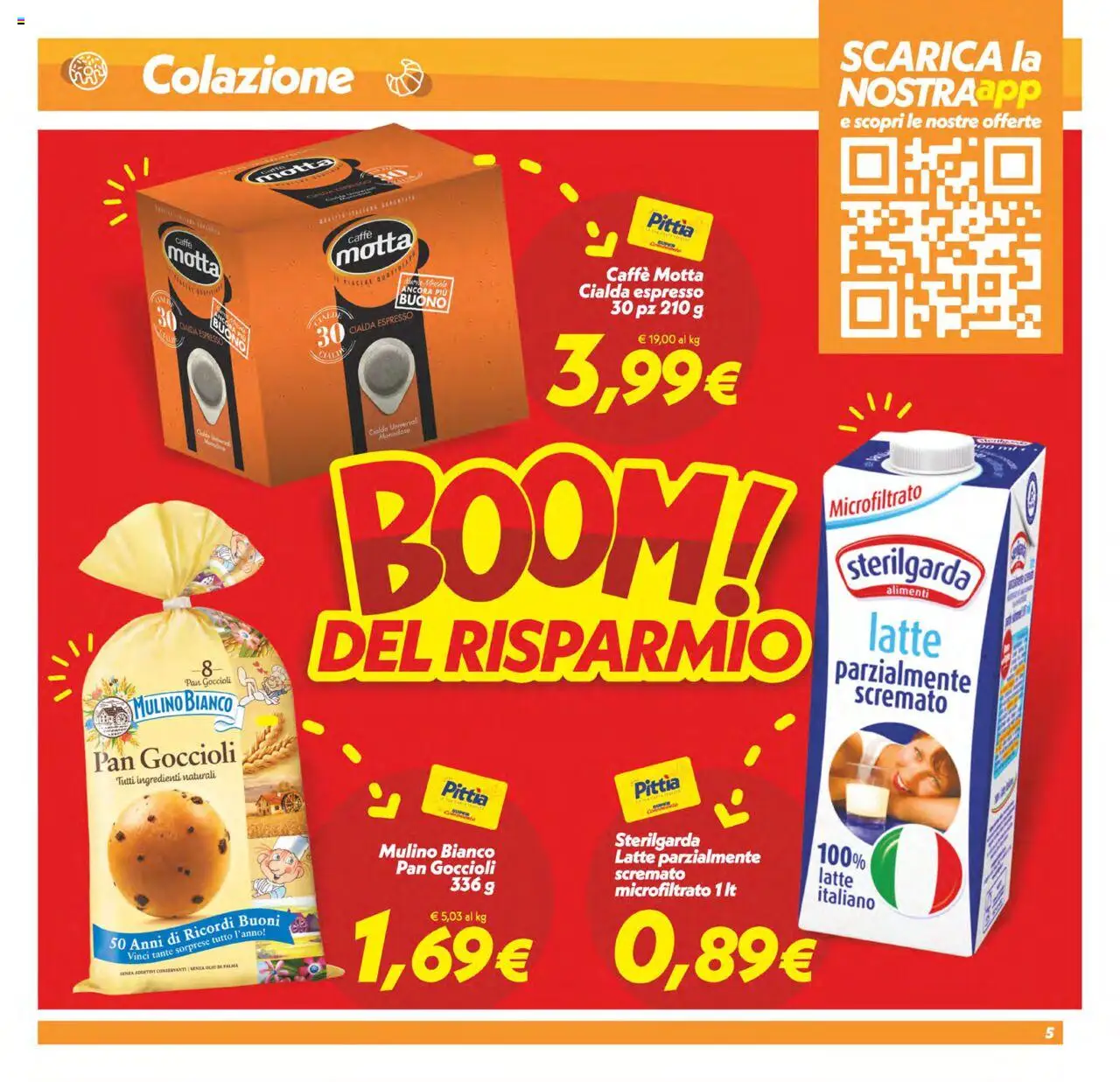 Volantino SuperConveniente del 23.09.2025 | Pagina: 5 | Prodotti: Caffè, Latte