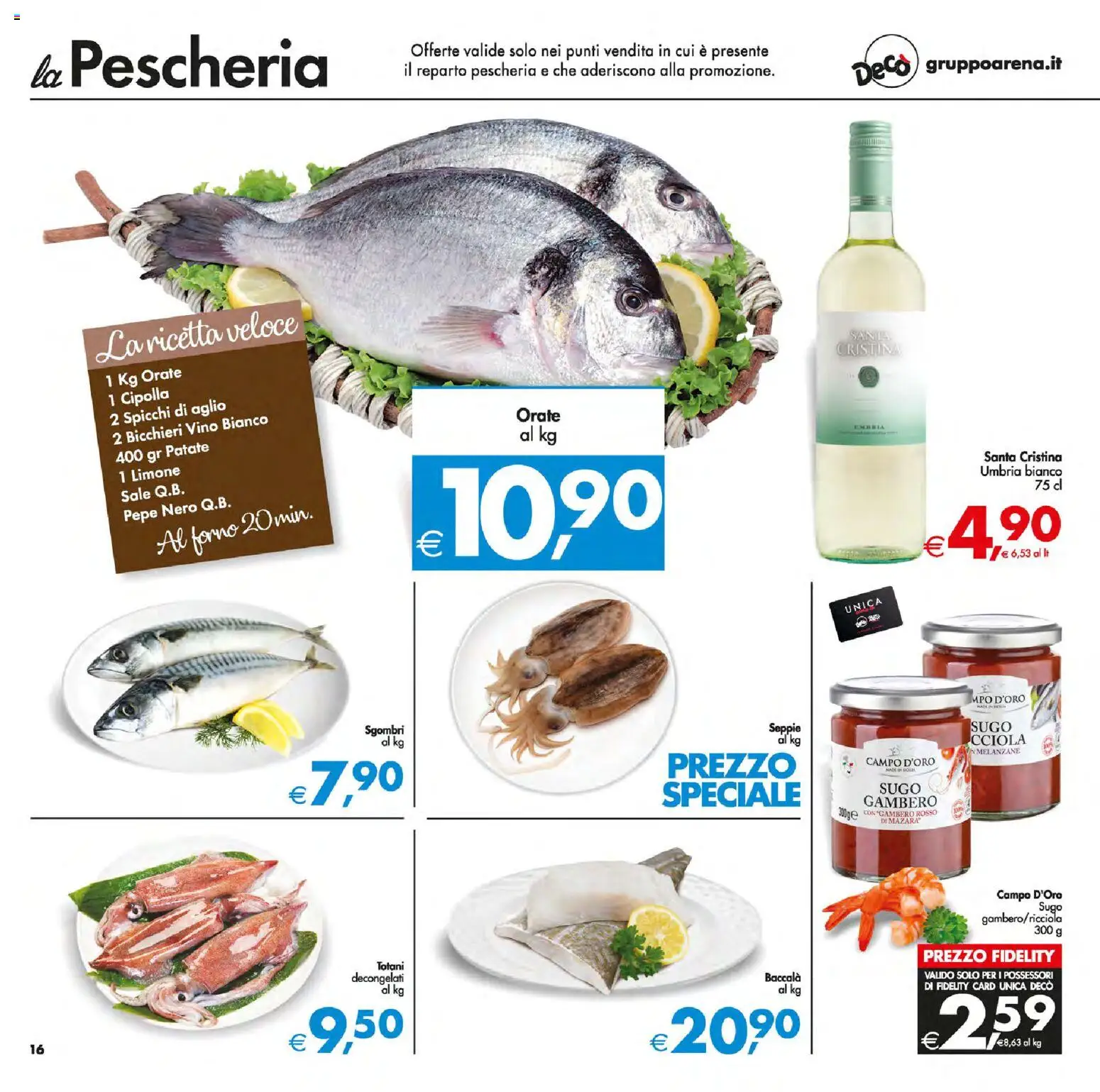 Volantino Decò del 13.01.2026 | Pagina: 17 | Prodotti: Sale, Pepe, Aglio, Sugo