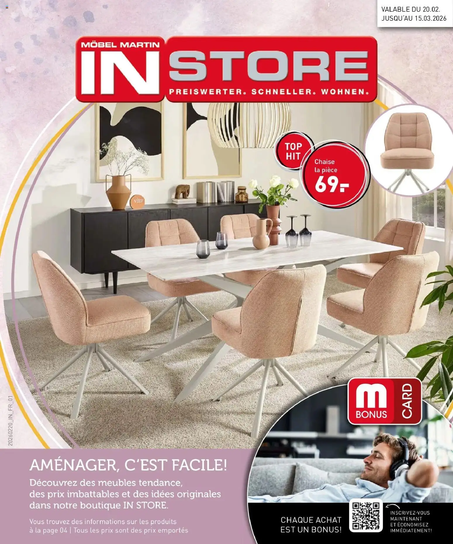 {H1} | Page: 1 | Produits: Store, Chaise
