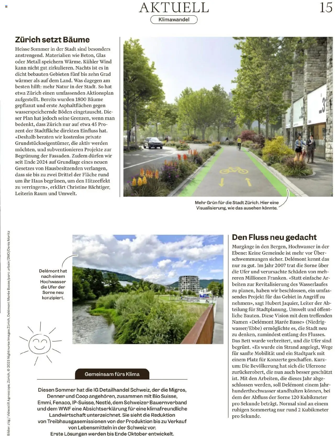Migros Magazin – gültig ab 22.09.2025 | Seite: 15 | Produkte: Das bett, Kühler, Bett, Bilder