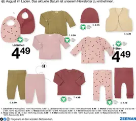 Zeeman Babyprospekt ab 18.07.2025 gültig | Seite: 7 | Produkte: Weste, Jacke, Hose