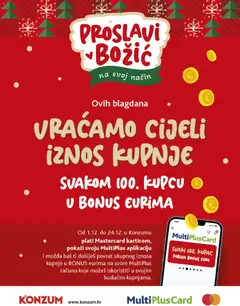 Katalog Konzum - Pregled kataloga iz trgovine Konzum, vrijedi od 17.12.2025 | Stranica: 39