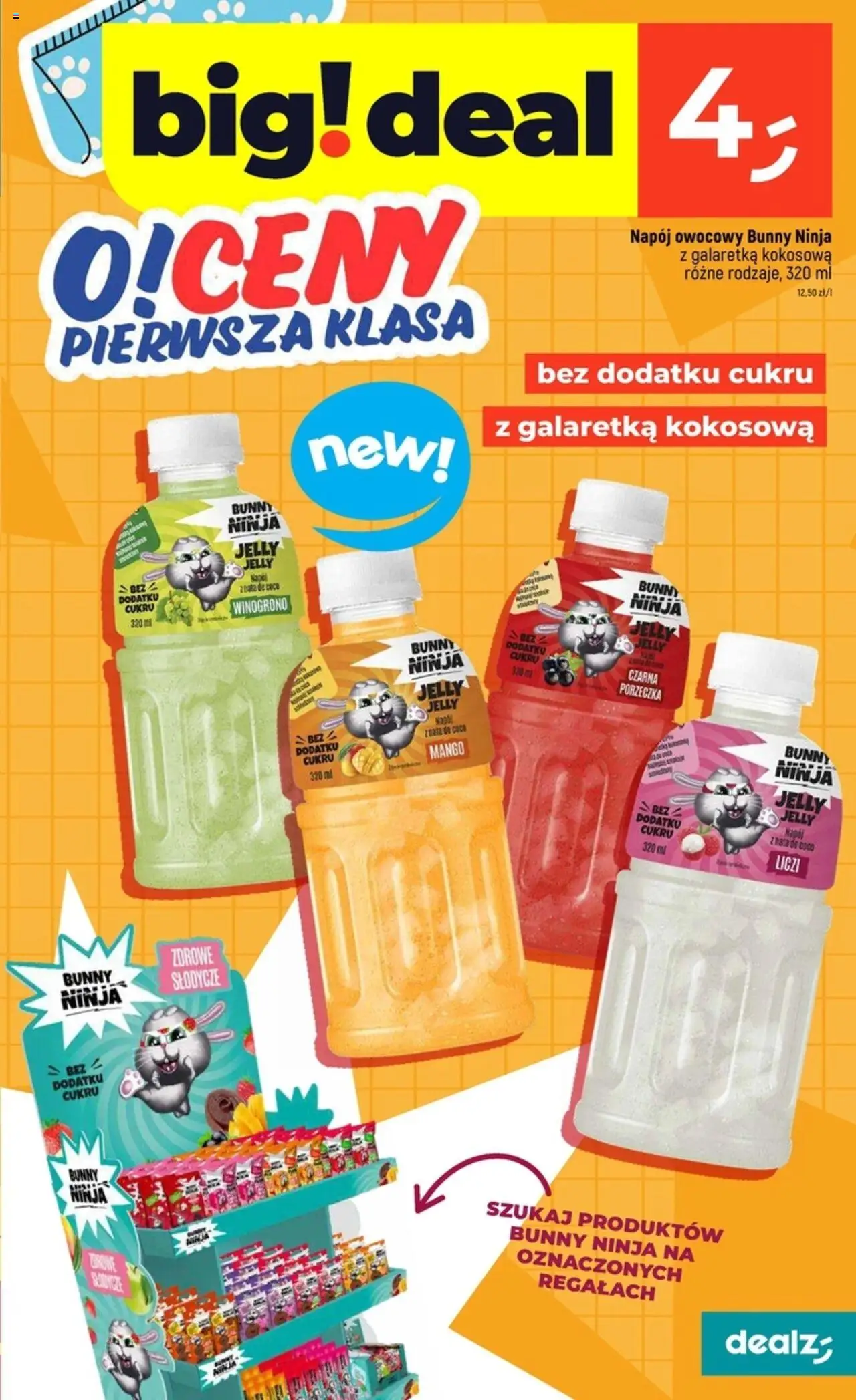 Dealz Gazetka od 07.08.2025 | Strona: 25 | Produkty: Mango, Słodycze, Galaretka, Porzeczka