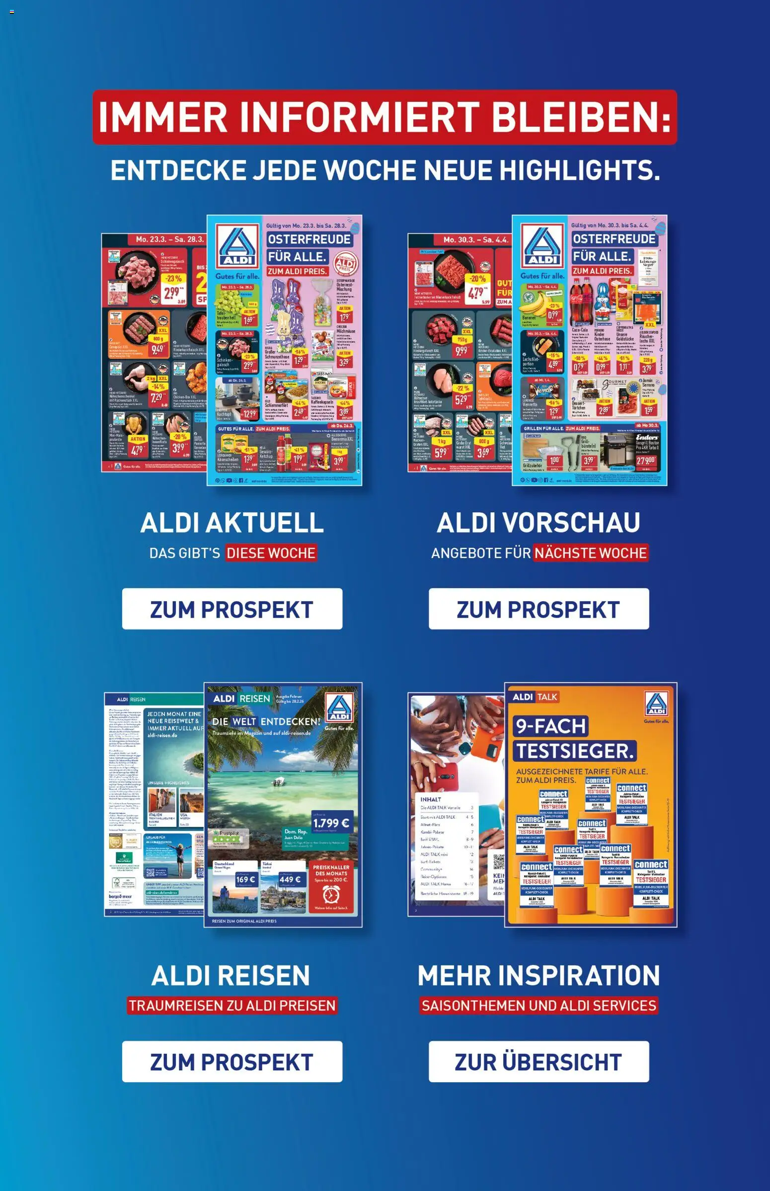 Aldi Prospekt 	 | 27.04.2026 | Wie erhält man einen begrenzten Rabatt? | Deutschland