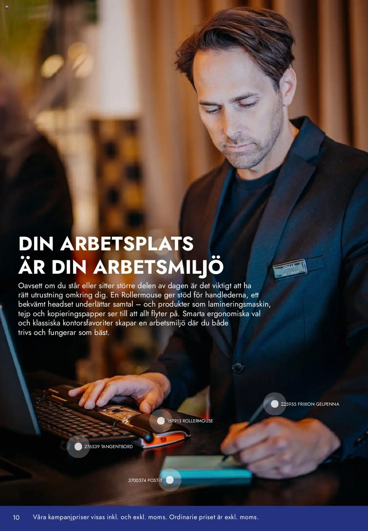 Lyreco reklamblad aktuell från 01.09.2025 | Sida: 10 | Produkter: Kopieringspapper, Tejp, Tangentbord, Headset