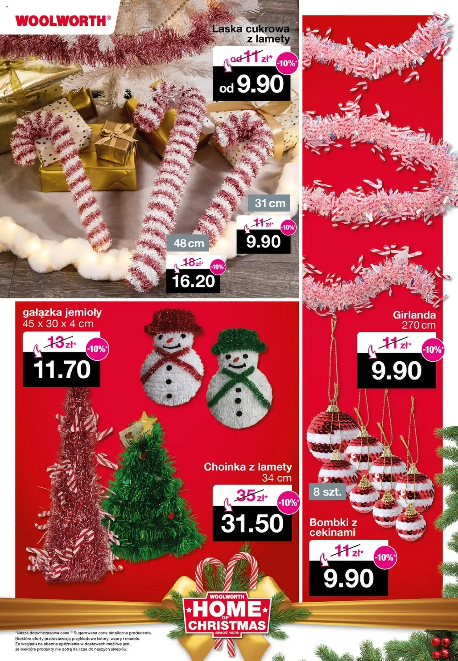 Woolworth Gazetka - Katalog świąteczny od 21.11.2025 | Strona: 15 | Produkty: Choinka