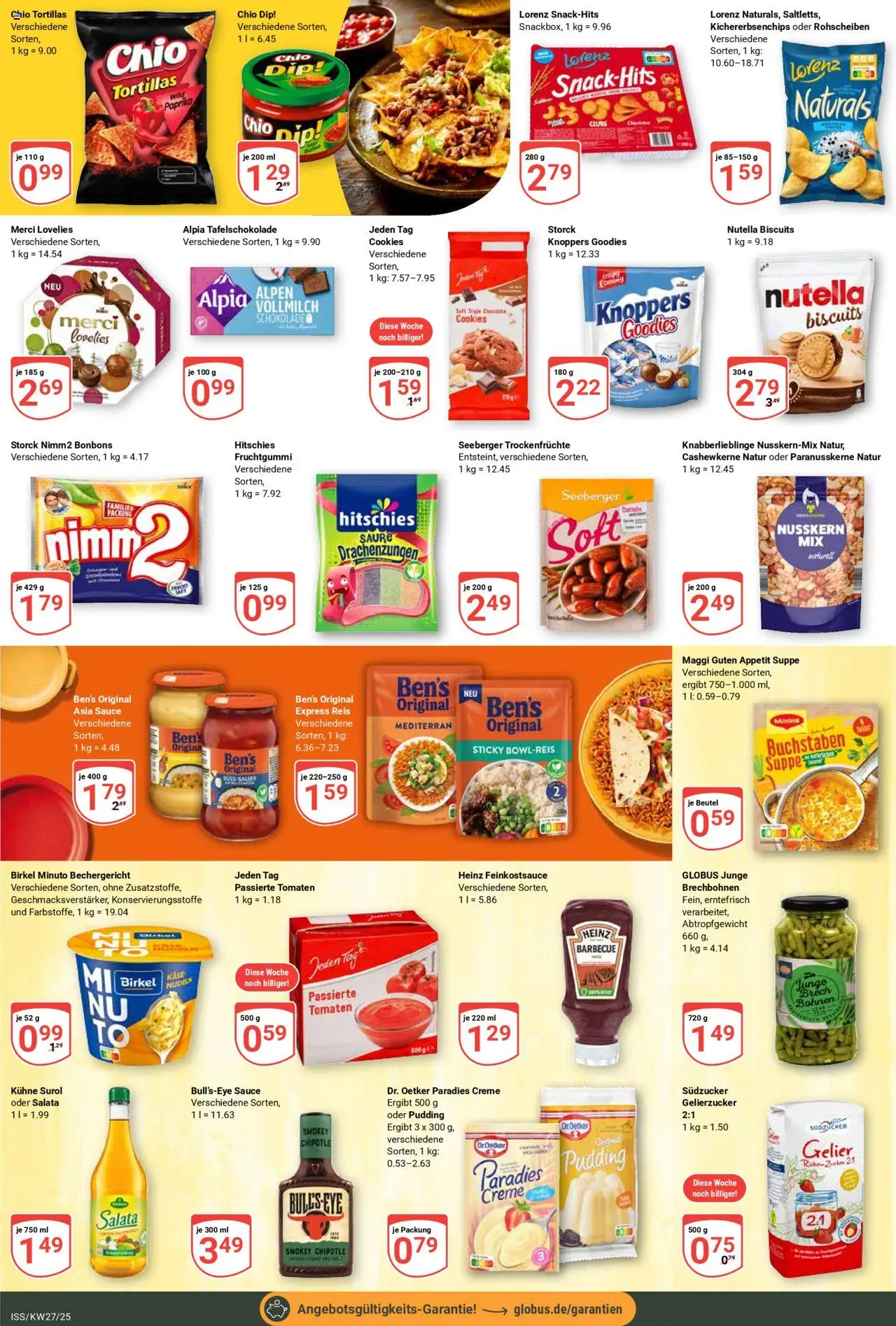 Globus Prospekt 	 - gültig ab dem 30.06.2025 | Seite: 15 | Produkte: Maggi, Dressing, Tomaten, Reis
