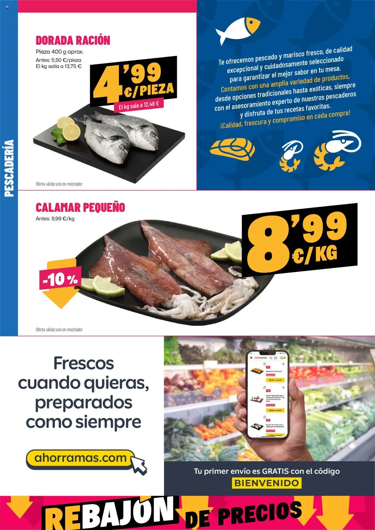 AhorraMas folleto │ válido desde el 11.09.2025 | Página: 4 | Productos: Pescado, Té
