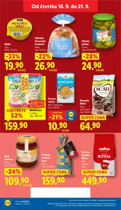 Bonavita Müsli, 750 g, různé druhy od 18.09.2025 | Strana: 22