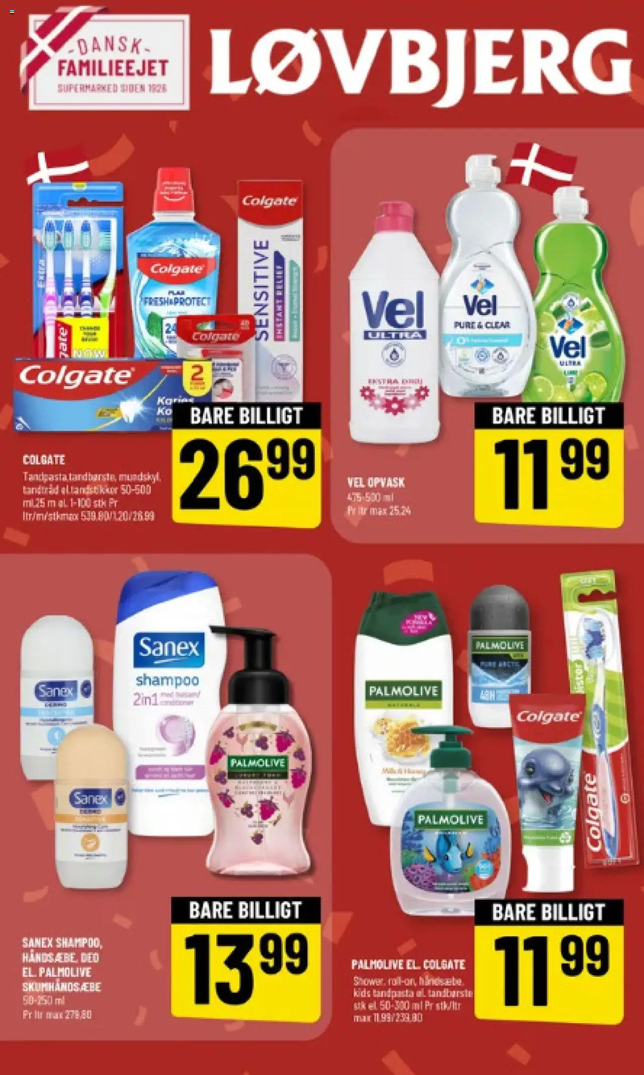 Løvbjerg tilbudsavis – gyldig fra 19.09.2025 | Side: 32 | Produkter: Shampoo, Tandpasta, Mundskyl