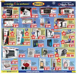 Anteprima del volantino Volantino Maury's	 valido a partire dal 27.11.2025 | Pagina: 11 | Prodotti: Microonde, Sbattitore, Tritatutto, Aspirapolvere