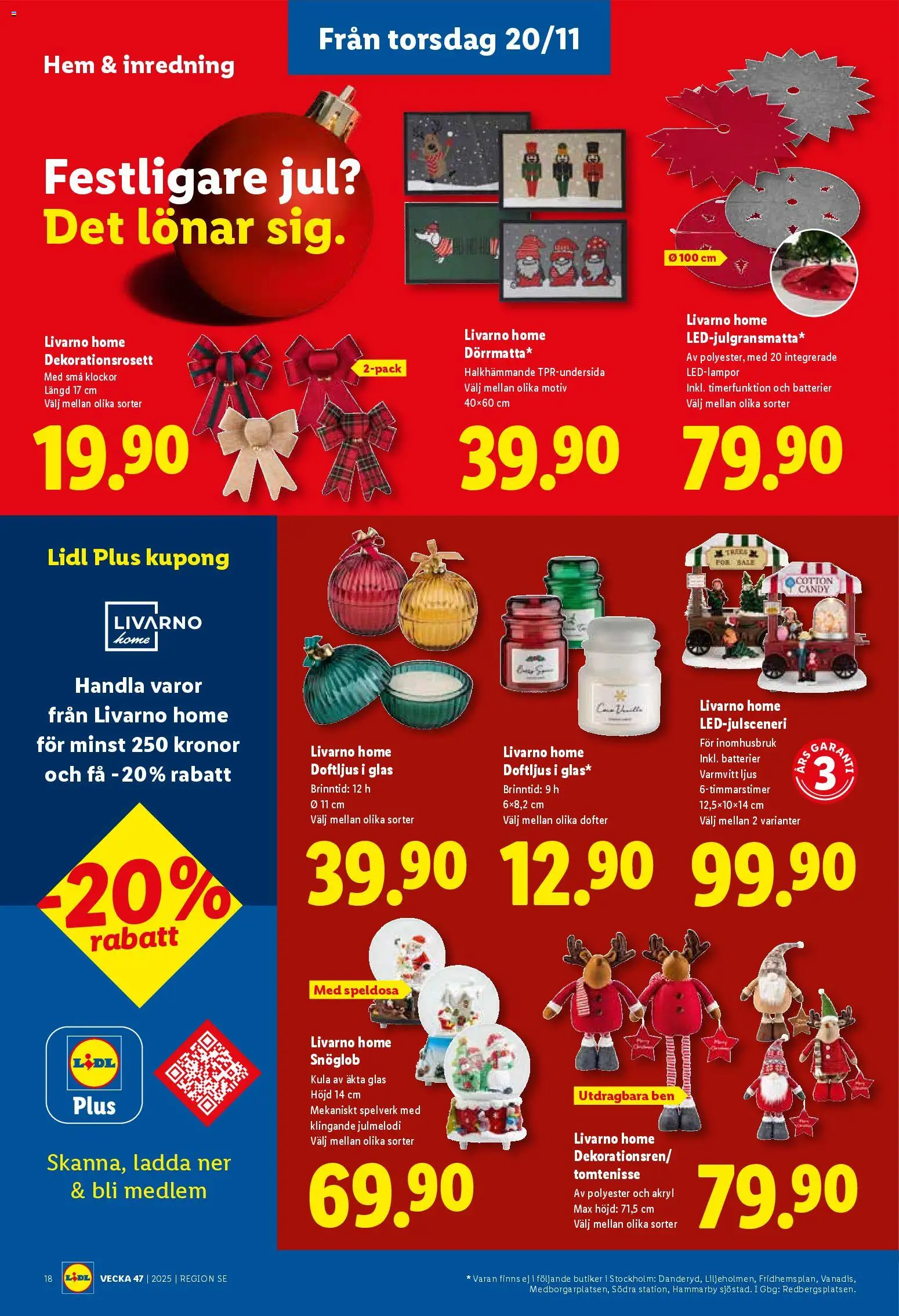 Lidl reklamblad aktuell från 17.11.2025 | Sida: 19 | Produkter: Batterier, Ljus